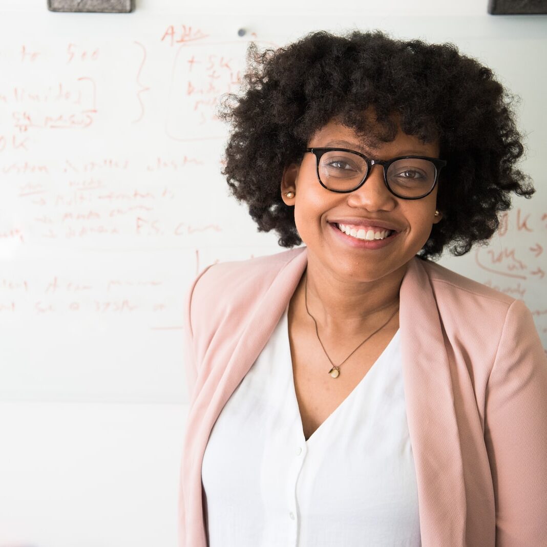 smiling woman